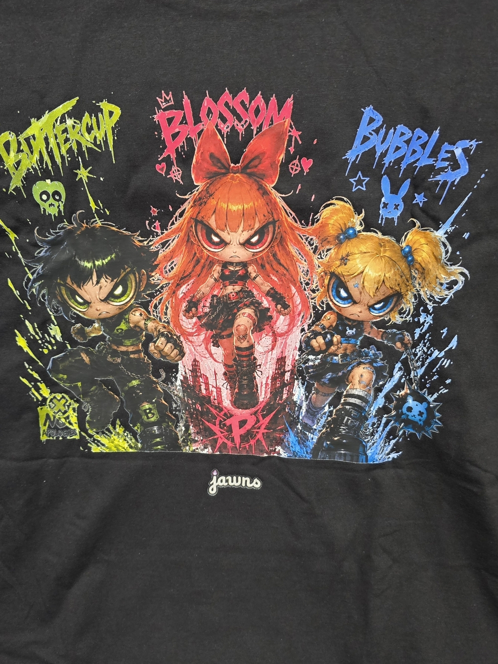 The Powerpuff Girls Graphic Tee - Blossom, Bubbles & Buttercup